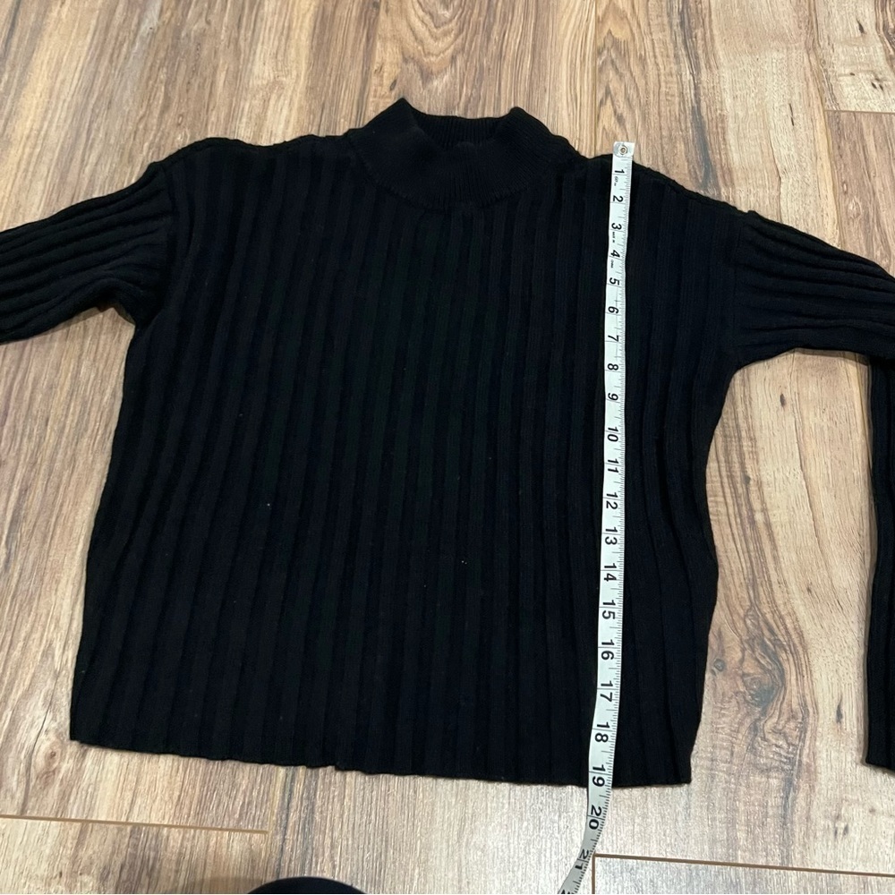 Madewell Mockneck Crop Sweater - Picture 12 of 13